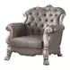 Dresden Gray Living Room Set with Nailhead Trim