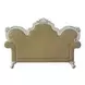 Picardy Butterscotch 70" Loveseat with Pillow and Nailhead Trim