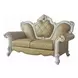 Picardy Butterscotch 70" Loveseat with Pillow and Nailhead Trim