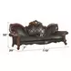 Picardy Brown Oversized 110" Sofa with Nailhead Trim