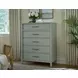 Pure Maple Sage 5 Drawer Chest