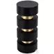 Zola Black Round Side Table