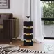 Zola Black Round Side Table