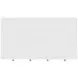 Nora White 40" Rectangular 2 Drawer Writing Desk