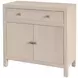 Nora Antique Taupe 31" 1 Drawer 2 Door Accent Storage Cabinet