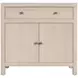 Nora Antique Taupe 31" 1 Drawer 2 Door Accent Storage Cabinet