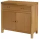 Nora Natural 31" 1 Drawer 2 Door Accent Storage Cabinet