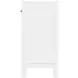 Nora White 31" 1 Drawer 2 Door Accent Storage Cabinet