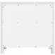 Nora White 31" 1 Drawer 2 Door Accent Storage Cabinet