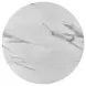 Reba Black Quartz Top Round Dining Table
