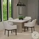 Reba Natural White Wash Extendable Dining Table