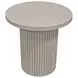 Reba Natural White Wash Round Occassional Table Set
