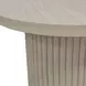 Reba Natural White Wash Round End Table
