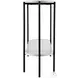 Renaldo White 2 Tier Console Table