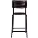 Waylon Black and Brown 32" Barstool
