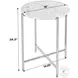 Mirabell Mother Of Pearl Round Marble Side Table