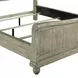 Rustic Traditions Saddle Tan California King Sleigh Bed