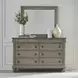 Rustic Traditions Saddle Tan 8 Drawer Dresser and Mirror