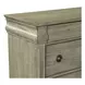 Rustic Traditions Saddle Tan 5 Drawer Chest
