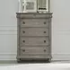 Rustic Traditions Saddle Tan 5 Drawer Chest