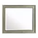 Rustic Traditions Saddle Tan Rectangular Dresser Mirror