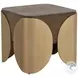 Aurelin Dark Brown Side Table