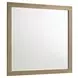 Newhall Vintage Oak Melamine Rectangular Dresser Mirror
