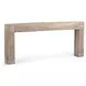 Giza Butterwood Blend 82" Rectangular Console Table