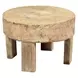 Alta Antique White Round Medium End Table