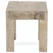 Giza Butterwood Blend Rectangular End Table