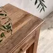 Ezra Natural Rectangular Console Table with 6 Drawer