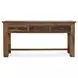 Ezra Natural Rectangular Console Table with 3 Drawer