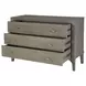 Rockport Warm Gray 3 Drawer Dresser