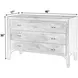 Rockport Warm Gray 3 Drawer Dresser