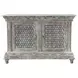 Beth Seaside Blue 2 Door Accent Cabinet