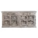 Alta Antique White 4 Door Accent Cabinet
