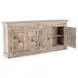 Alta Antique White 4 Door Accent Cabinet