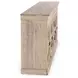 Alta Antique White 4 Door Accent Cabinet