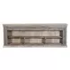 Alta Antique White Large Bookcase