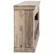 Alta Antique White Large Bookcase