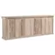 Alta Antique White Large Bookcase