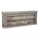 Alta Antique White Large Bookcase