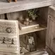 Alta Butterwood Blend 4 Door Accent Cabinet