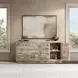 Alta Butterwood Blend 4 Door Accent Cabinet
