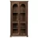 Zion Natural 2 Glass Door Display Cabinet