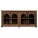 Zion Natural 4 Glass Door Buffet
