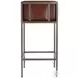 Dennis Brown Leather Bar Stool