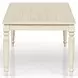 Clover Ridge Whitewash Extendable Dining Table