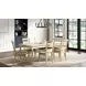 Clover Ridge Whitewash Extendable Dining Table