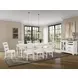 Clover Ridge Whitewash Ladder Back Side Chair Set of 2
